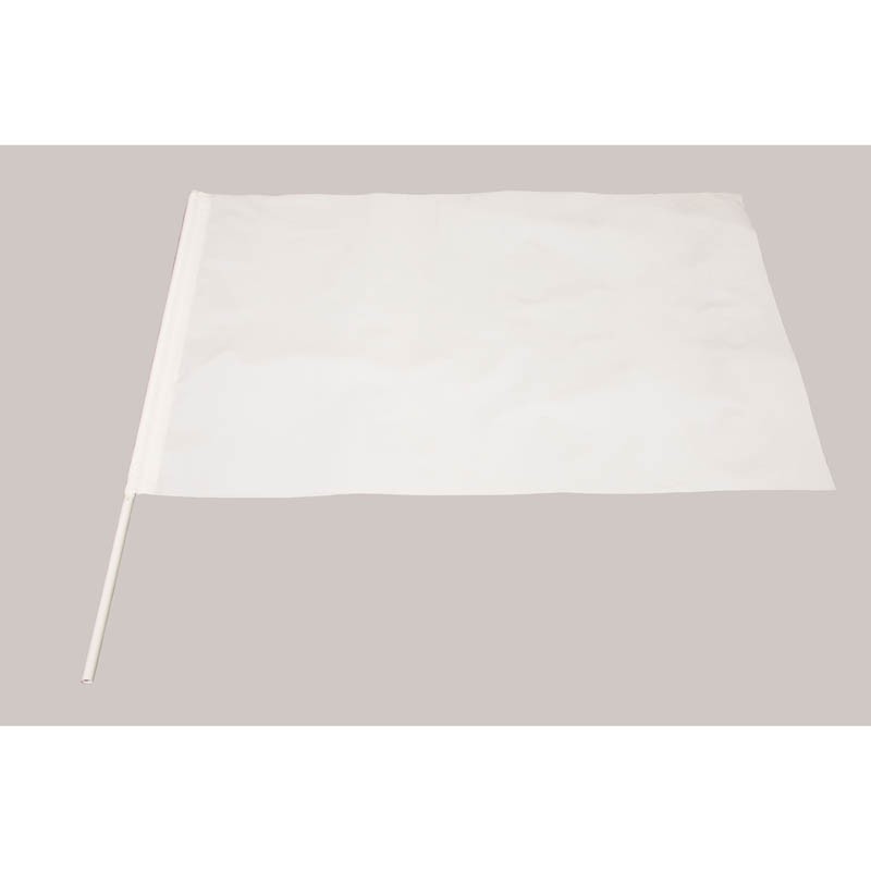 Bandierina PVC Bianca 60 x 40 cm