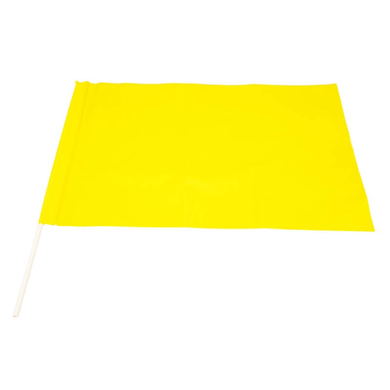 Bandierina PVC Gialla 60 x 40 cm