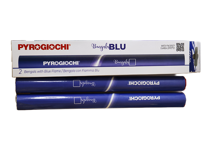 Bengala blu - 2 pz